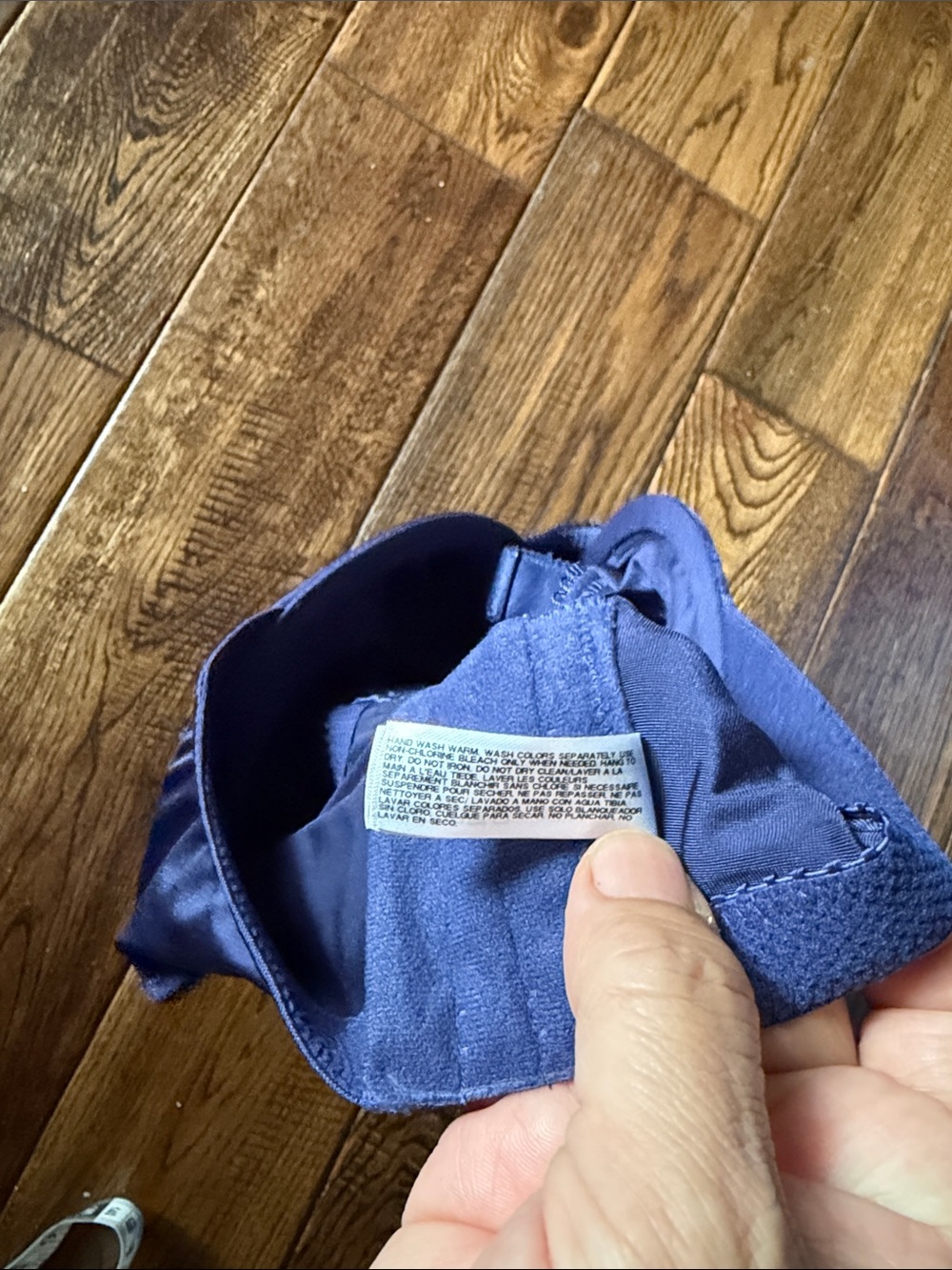 NWT Wacoal Deep Blue Underwire Full-Coverage Bra Size 34DDD - Picture 5 of 6